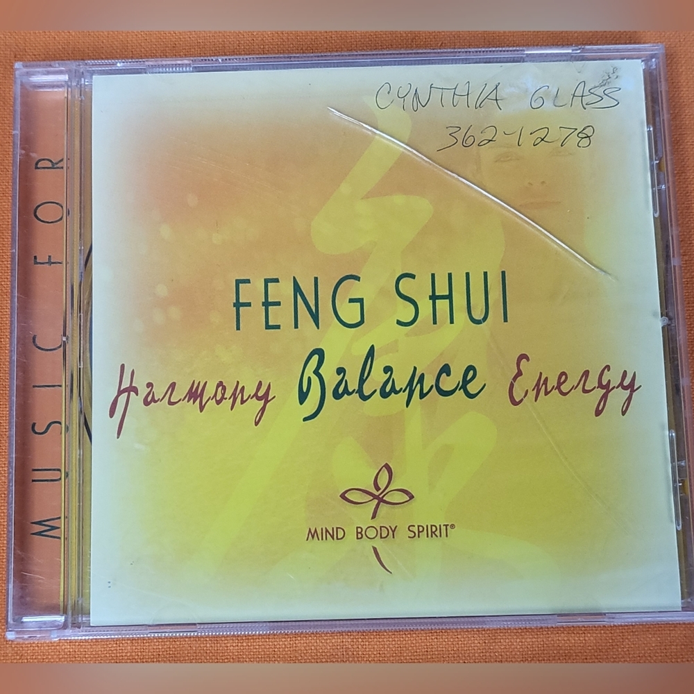 Music for Feng Shui Harmony Balance Energy Mind Body Spirit audio CD
